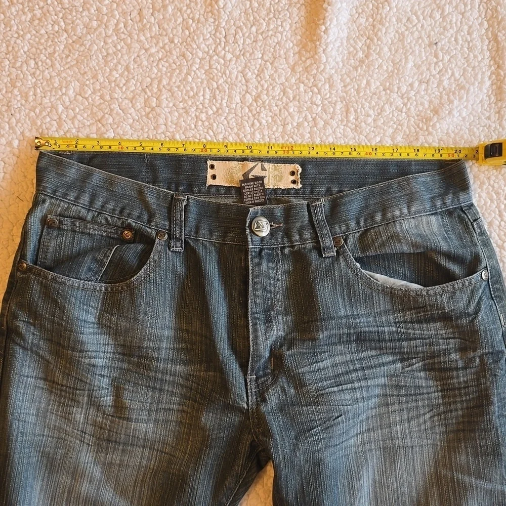 Vintage Y2K G-Net Men's Denim Distressed Straight Leg Jeans Sz.40x32